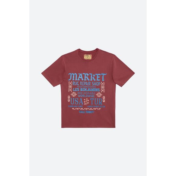 LES BENJAMINS X MARKET - REPAIR SHOP TEE 605 - Picture 1 of 2